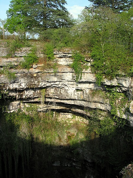 Gouffre de Padirac, a large underground cave.