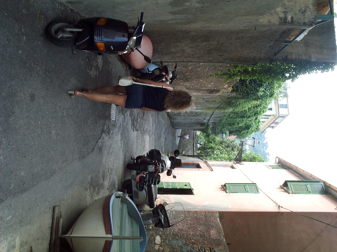 Steep streets above the sea