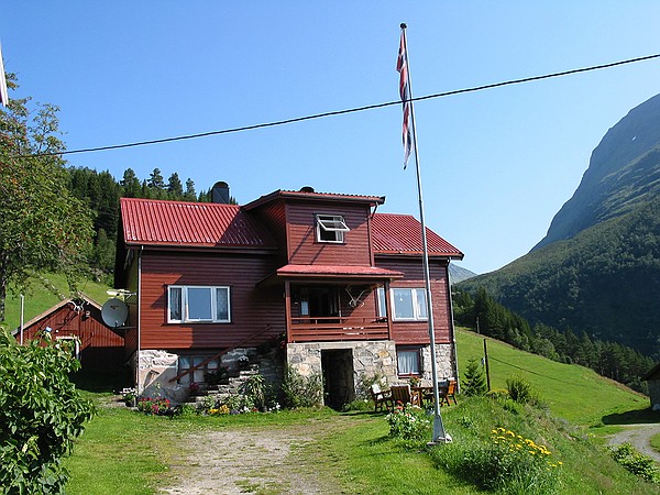 Our homestay at Geiranger
